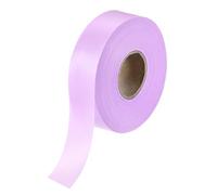 M METERXITY 1-Pack Extra Wide Single Fold Bias Tape, 1.2 Inch x 55 Yards Satin Bias Tape for Sewing/Seaming/Quilting/Hemming/DIY Crafts/Quilt Binding [Light Purple]