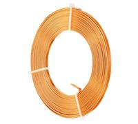 M METERXITY 1-Pack Flat Aluminum Wire, 3mm Wide x 16.4ft/5m Bendable Anodized Craft Wire for Jewelry Making/DIY Bezel Sculpting Crafting/Art Supplies [Orange]