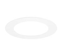 M METERXITY 1-Pack Goof Rings for 2 Inch Recessed Lights, 2" ID 3" OD Durable Steel Trim Ring Flush Mount White Can Light Trim Ring Cover for Ceiling Can Downlights