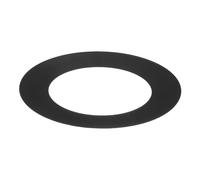 M METERXITY 1-Pack Goof Rings for 3 Inch Recessed Lights, 3" ID 4.7" OD Durable Steel Trim Ring Flush Mount Black Can Light Trim Ring Cover for Ceiling Can Downlights