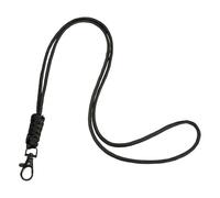 M METERXITY 1-Pack Lanyards for ID Badges Black Adjustable