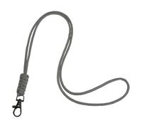 M METERXITY 1-Pack Lanyards for ID Badges Gray Adjustable