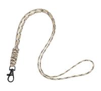 M METERXITY 1-Pack Lanyards for ID Badges Gray Brown Adjustable