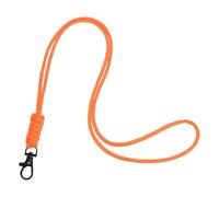 M METERXITY 1-Pack Lanyards for ID Badges Orange Adjustable