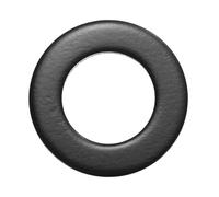 M METERXITY 1-Pack M33 Flat Washers, Metric 60mm OD 5mm Thick 304 Stainless Steel Washers for Bolts Screws Nuts for Automotive/Machinery/Furniture, Flat Metal Washers [Black Galvanized]