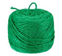 M METERXITY 1-Pack Natural Jute Twine String 3mm x 328ft/100m, Green