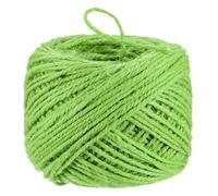 M METERXITY 1-Pack Natural Jute Twine String 3mm x 328ft/100m, Light Green