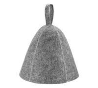 M METERXITY 1-Pack Sauna Hat for Women and Men, Felt Sauna Cap Vaporarium Soft Durable Comfortable Breathable for Spa/Steam Room/Bath House Accessories, Russian Banya Hats [Gray]