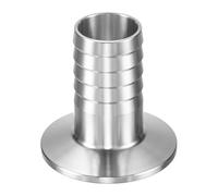 M METERXITY 1-Pack Tri Sanitary 1.5 in Clamp Barbed Ferrule OD 50.5mm | Fittings to 1 in Hose Adapter Stainless Steel Pipe Fitting for Food/Beverage/Home Brew Adapter Connector