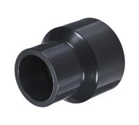 M METERXITY 1-Pack UPVC Reducer Pipe Fitting, 2" x1-1/4 Reducing Coupling Connector Schedule 80 PVC Straight Pipe Coupling Connector for Water Line [Grey]