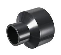 M METERXITY 1-Pack UPVC Reducer Pipe Fitting, 3" x1-1/2 Reducing Coupling Connector Schedule 80 PVC Straight Pipe Coupling Connector for Water Line [Grey]