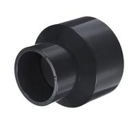 M METERXITY 1-Pack UPVC Reducer Pipe Fitting, 3"x2" Reducing Coupling Connector Schedule 80 PVC Straight Pipe Coupling Connector for Water Line [Grey]