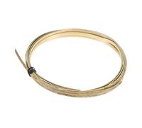 M METERXITY 1-Pack Wicker Repair Kit, 4mm x 3.0m Bamboo Flat Rattan Weaving Repair Replacement for Patio Furniture/Wicker Chair Sofa/DIY, Rattan Roll Material [Green]