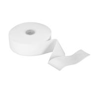 M METERXITY 1 Roll Velvet Ribbon - Polyester Single Face Spool Apply to DIY Decor Bridal Bouquets Wedding Cards Present Packaging (10 Yd x 1-1/2 in, White)