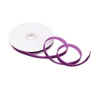 M METERXITY 1 Roll Velvet Ribbon - Polyester Single Face Spool Apply to DIY Decor Bridal Bouquets Wedding Cards Present Packaging (10 Yd x 3/8 in, Purple)