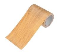 M METERXITY 1-Roll Wood Grain Repair Tape, 3.15in x 15ft Textured Realistic Self-Adhesive Wood Floor Tape Contact Paper for Furniture/Floors/Home [Wheat Maple]