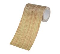M METERXITY 1-Roll Wood Grain Repair Tape, 3.15in x 15ft Textured Realistic Self-Adhesive Wood Floor Tape Contact Paper for Furniture/Floors/Home [Brown Pine]