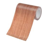 M METERXITY 1-Roll Wood Grain Repair Tape, 4 Inch x 15ft / 15cm x 4.57m Self-Adhesive Wood Floor Tape, Realistic Textured Repair Patch for Furniture/Floors/Home Decor [Chocolate]