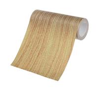 M METERXITY 1-Roll Wood Grain Repair Tape, 6 Inch x 15ft / 10cm x 4.57m Self-Adhesive Wood Floor Tape, Realistic Textured Repair Patch for Furniture/Floors/Home Decor [Brown]