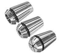 M METERXITY 1-Set ER20 Spring Collet 40Cr Steel, Silver 1.3x0.8/ 32x21mm