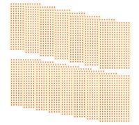 M METERXITY 1-Set Small Arrow Stickers, 0.2 Inch/ 6mm PVC Waterproof Self-Adhesive Round Arrows Labels for Products Inspection Defect Marking [Red, 3900Pcs]