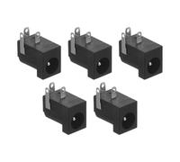 M METERXITY 10-Pack 3 Pin DC-005 Power Jack 5.5 x 2.1mm PCB Mount Female Nickel Plating Process for Media Player/Laptop Socket Jack Plug Female Socket Connector