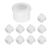 M METERXITY 10-Pack 5/8 Inch Drill Hole, 3/8 Inch ID Silicone Rubber Grommets for Wiring, Wire Cable, Hole Plugs, Automotive, Firewall, Desk, Water Pipe, Hydroponic [White]