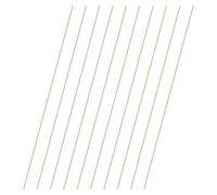 M METERXITY 10-Pack Copper Round Rod 1.2mm Dia. 9.84 Inch Length T2 Stock Solid Rod Lathe Bar for Metal Crafts DIY/Gardening/Industry/Decoration Pure Copper Tube