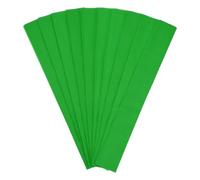 M METERXITY 10-Pack Crepe Paper, 3.3ft x 20 Inch /100 x 50cm Soft Wide Crepe Paper Streamer Sheet, Decorative Craft Streamer for DIY Craft/Flower Making/Decoration [Dark Green]