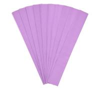 M METERXITY 10-Pack Crepe Paper, 3.3ft x 20 Inch /100 x 50cm Soft Wide Crepe Paper Streamer Sheet, Decorative Craft Streamer for DIY Craft/Flower Making/Decoration [Light Purple]