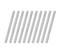 M METERXITY 10-Pack Fully Threaded Rod, M6x90mm 304 Stainless Steel Right Hand Thread Bar Studs for Furniture Anchor Bolts/Clamps/U-Bolts, Metric Threaded Screw