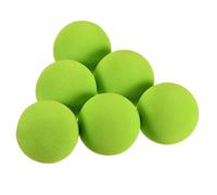 M METERXITY 10 Pack Golf Foam Balls - EVA Sponge Limited Flight Training Balls, Light & Soft, Apply to Indoor Training/Hitting Mat (42mm, Green)