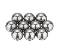 M METERXITY 10-Pack Stainless Steel Bearing Balls, 14mm G100 Metal Precision Balls for Paint Mixing/Bicycle Bearing/DIY Crafts