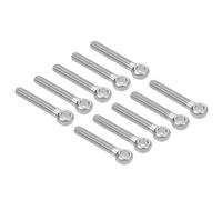 M METERXITY 10 Pcs Machine Shoulder Lift Eye Bolt Rigging - Chandelier Fence Stainless Steel Lifting Bolts Apply to Garden Decoration (M12mm X70mm)