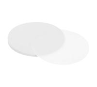 M METERXITY 100-Pack Parchment Paper Rounds Baking Sheets, 3.94inch/100mm Double-Sided Silicone Paper Non Stick Parchment Circles for Baking/Cake/Toaster Oven [White]
