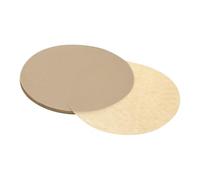 M METERXITY 100-Pack Parchment Paper Rounds Baking Sheets, 5.91inch/150mm Double-Sided Silicone Paper Non Stick Parchment Circles for Baking/Cake/Toaster Oven [Unbleached]