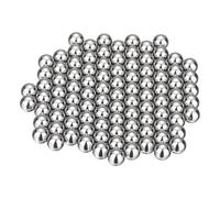 M METERXITY 100-Pack Stainless Steel Bearing Balls, 8mm G100 Metal Precision Balls for Paint Mixing/Bicycle Bearing/DIY Crafts