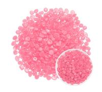 M METERXITY 1000-Pack Glow in the Dark Rocks 0.43" Resin, Pink