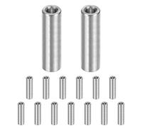 M METERXITY 15PCS M3 304 Stainless Steel Spacers 3mm ID x 6mm OD x 20mm L