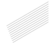 M METERXITY 16-Pack Round Aluminum Rod, 1mm (1/25") Dia 100mm (4") Length 6061 Aluminum Round Rod Solid Lathe Bar Stock Metal Sticks for DIY Crafts Making/Industrial/Construction/Model