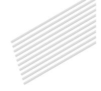 M METERXITY 16-Pack Round Aluminum Rod, 2mm (1/12") Dia 150mm (6") Length 6061 Aluminum Round Rod Solid Lathe Bar Stock Metal Sticks for DIY Crafts Making/Industrial/Construction/Model