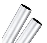 M METERXITY 2-Pack 250mm 6063 Aluminum Round Tube, 26mm ID 28mm OD Seamless Aluminum Tubing for Construction/Machining/DIY Crafting, Metal Straight Pipe [1.02x1.1x9.8IN]