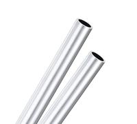 M METERXITY 2-Pack 300mm 6063 Aluminum Round Tube, 11mm ID 14mm OD Seamless Aluminum Tubing for Construction/Machining/DIY Crafting, Metal Straight Pipe [0.43x0.55x11.8IN]