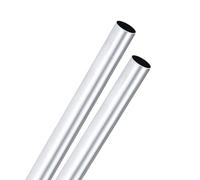 M METERXITY 2-Pack 300mm 6063 Aluminum Round Tube, 14mm ID 16mm OD Seamless Aluminum Tubing for Construction/Machining/DIY Crafting, Metal Straight Pipe [0.55"x0.63"x12"]