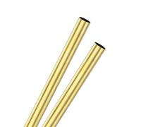 M METERXITY 2-Pack 300mm Copper Round Tube, 8mm OD 0.2mm Wall Thickness Copper Seamless Tubing for Construction/Machining/DIY Crafting, Metal Straight Pipe [0.31x0.008x11.8IN]