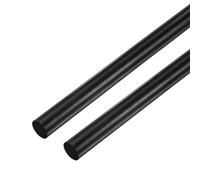M METERXITY 2-Pack Carbon Fiber Rods, 100mm Length 8mm Dia Carbon Fiber Solid Matte Pole for RC Airplane/DIY Craft/Quadcopter Arm/Scale Model Kite Wing Tube [3.94 x 0.31IN]