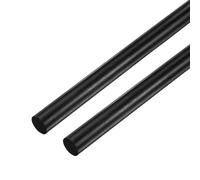 M METERXITY 2-Pack Carbon Fiber Rods, 200mm Length 8mm Dia Carbon Fiber Solid Matte Pole for RC Airplane/DIY Craft/Quadcopter Arm/Scale Model Kite Wing Tube [7.87 x 0.31IN]