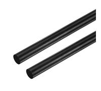 M METERXITY 2-Pack Carbon Fiber Rods, 300mm Length 8mm Dia Carbon Fiber Solid Matte Pole for RC Airplane/DIY Craft/Quadcopter Arm/Scale Model Kite Wing Tube [11.81 x 0.31IN]