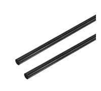 M METERXITY 2-Pack Carbon Fiber Rods, 400mm Length 5mm Dia Carbon Fiber Solid Matte Pole for RC Airplane/DIY Craft/Quadcopter Arm/Scale Model Kite Wing Tube [15.75 x 0.2IN]