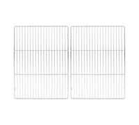 M METERXITY 2-Pack Cooling Rack 16" x 12" Stainless Steel Silver